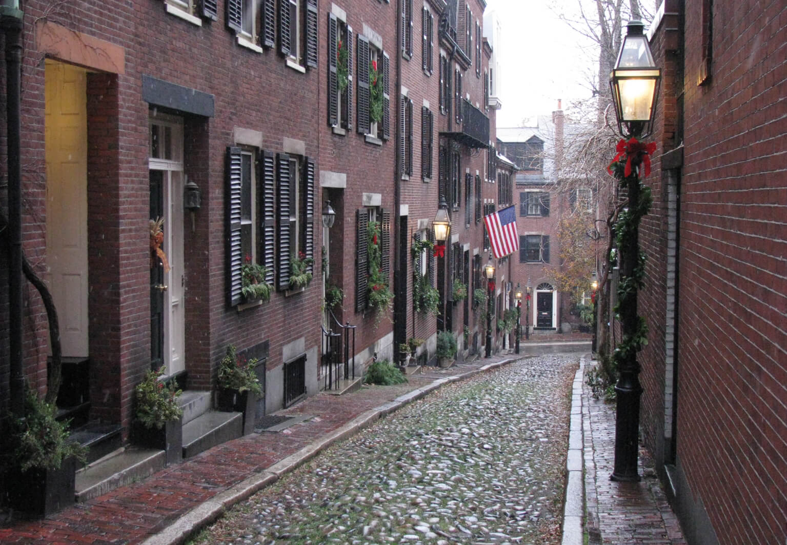 acorn street, boston