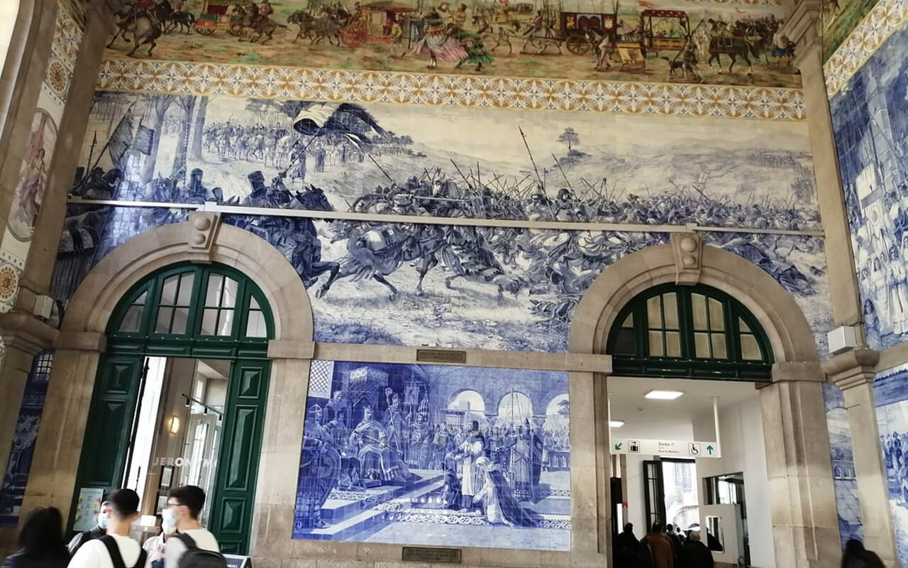 São Bento Railway Station, Porto, Portugal