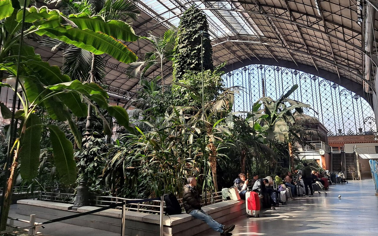 Atocha Station, Madrid, Spain