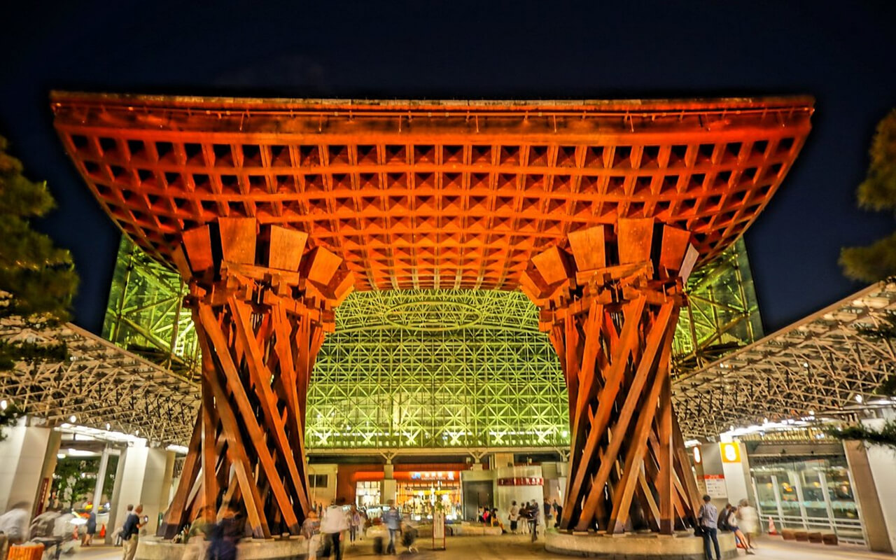 Kanazawa Station, Kanazawa, Japan