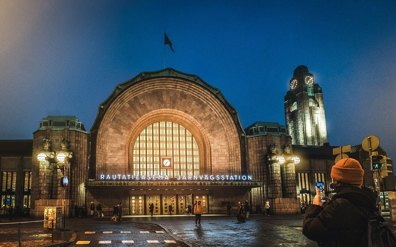 Helsinki Central Station, Helsinki, Finland