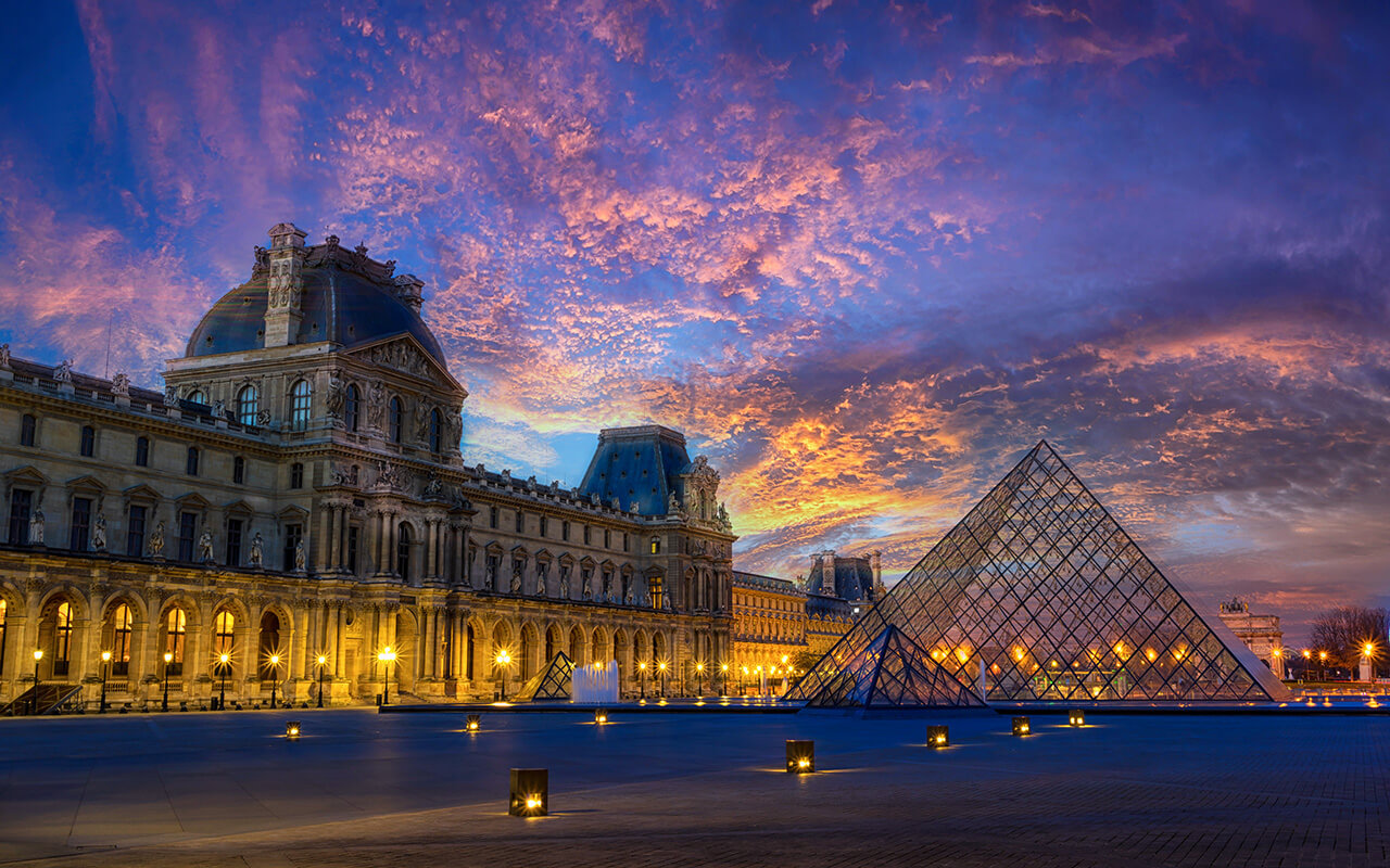 Louvre museum in France