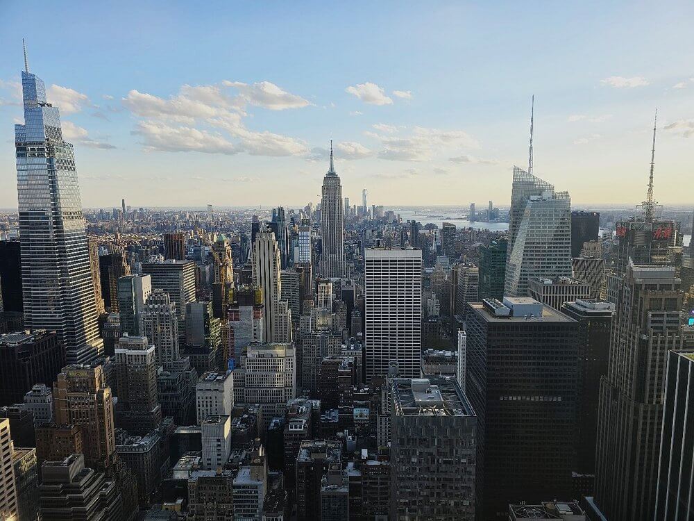 top of the rock