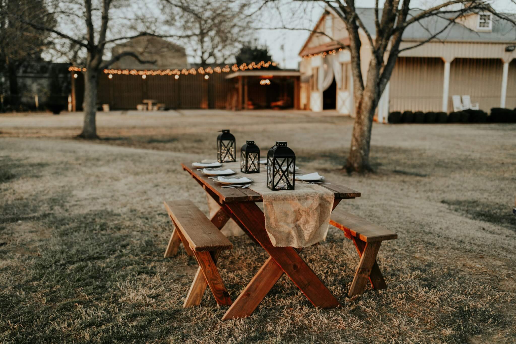 farmhouse table