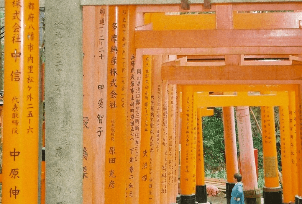 close up of shinto shrine