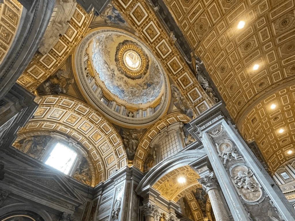 inside of st. peter basilica