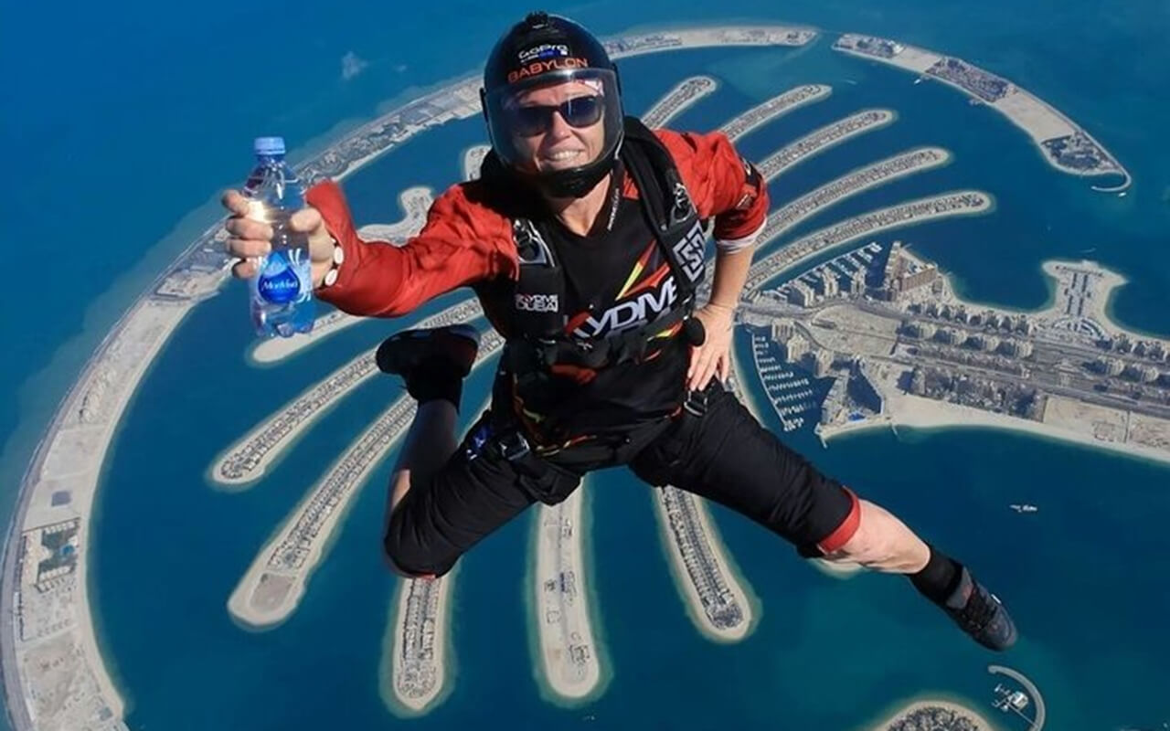 Skydiving Over the Palm – Dubai, UAE