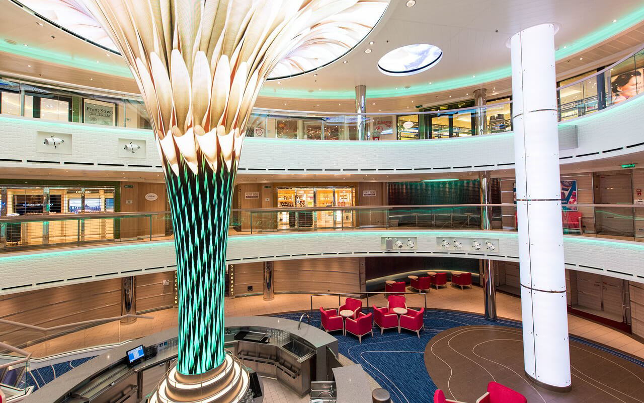 Atrium on Carnival Horizon