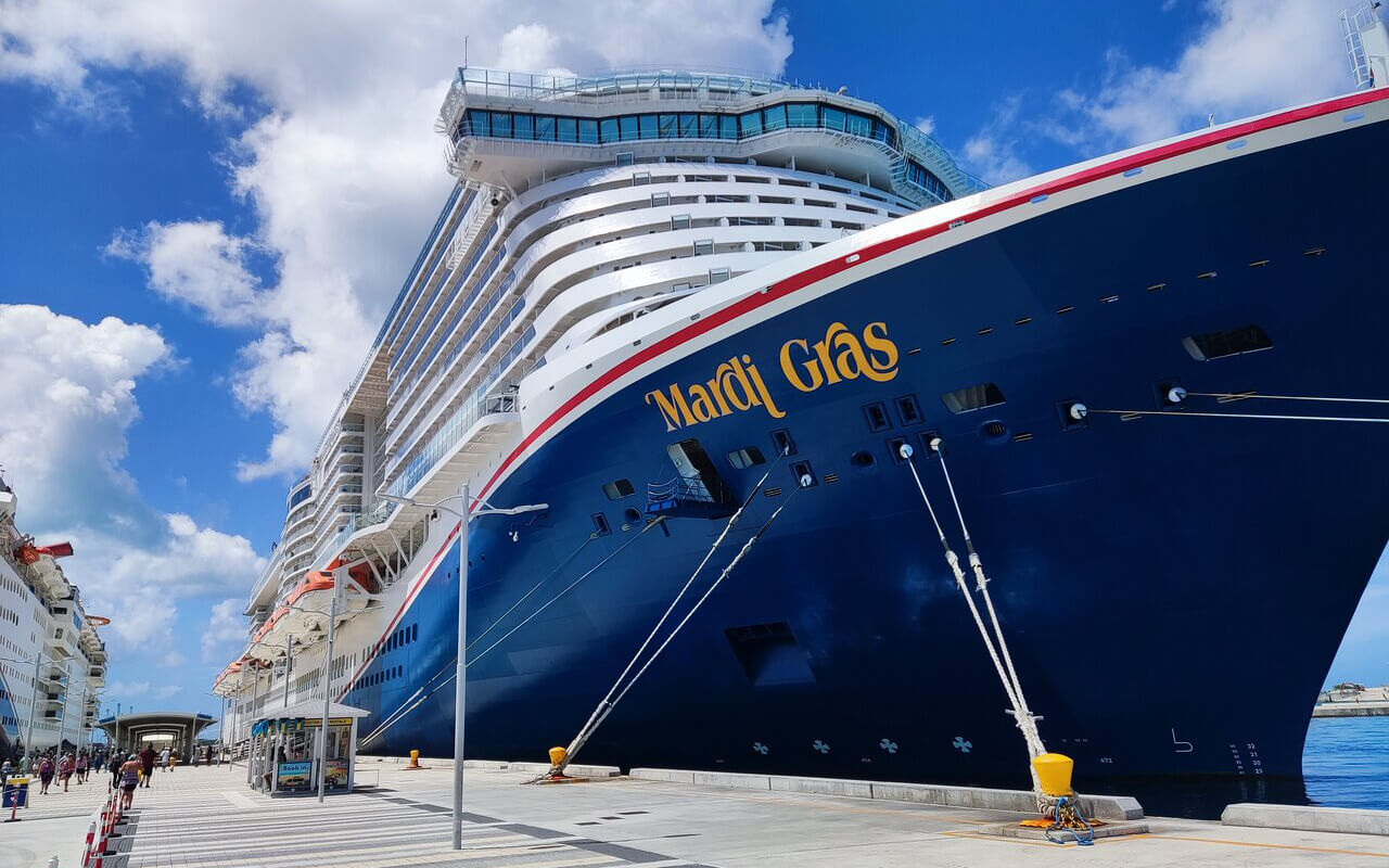 Mardi Gras Carnival cruise ship