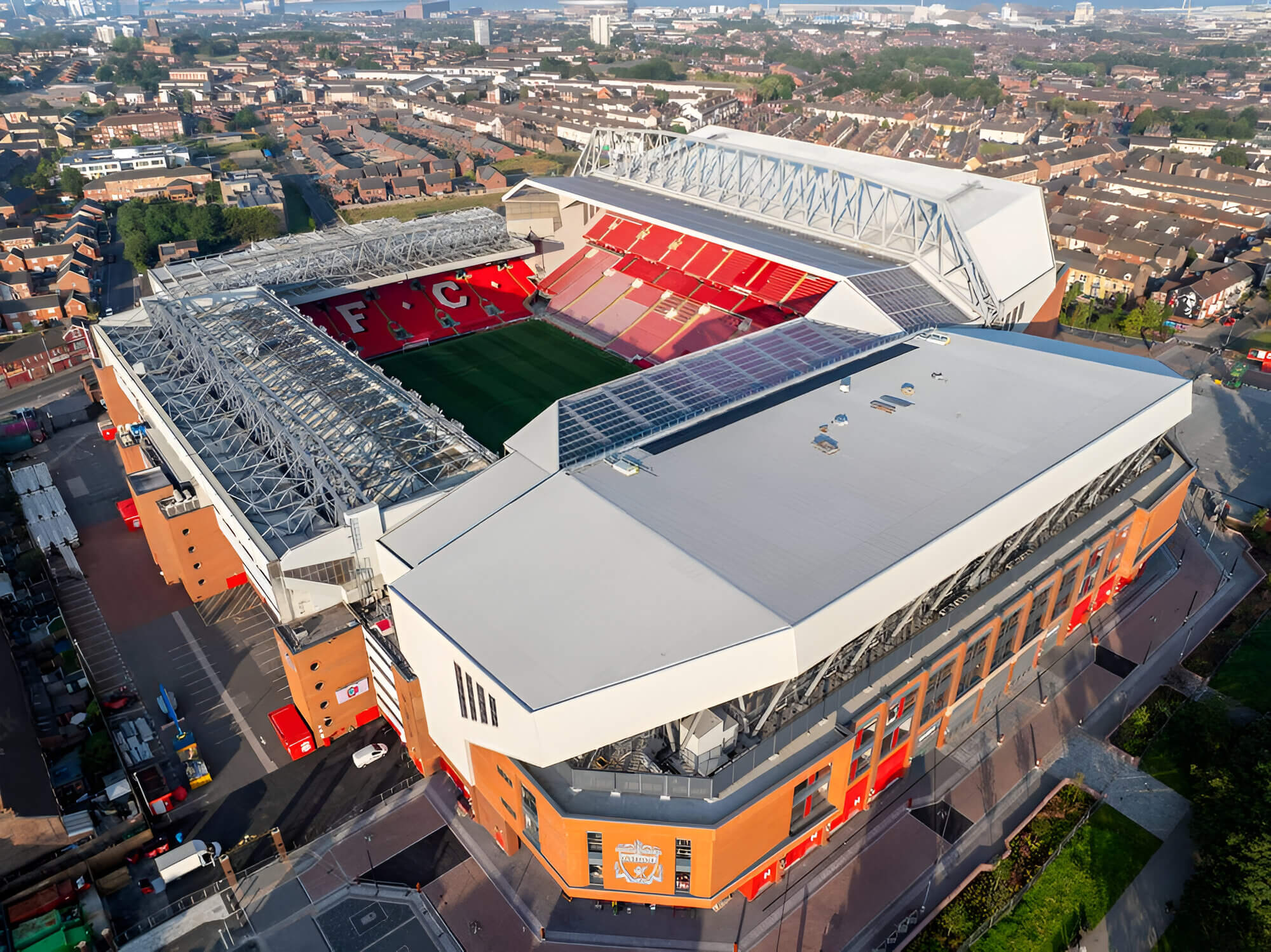 Anfield in Liverpool, England