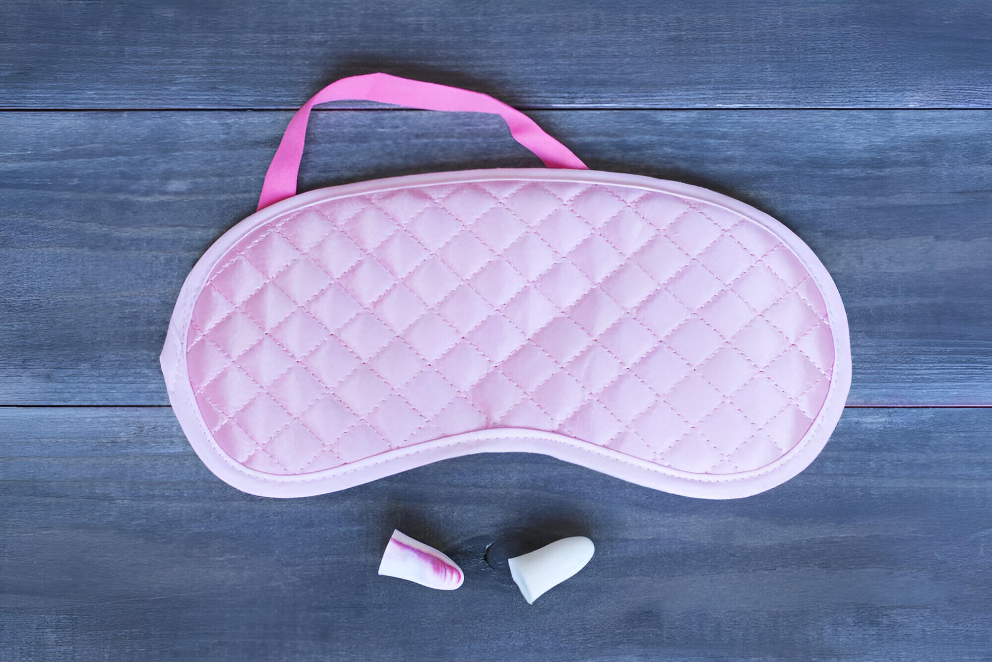 Eye mask and ear plugs