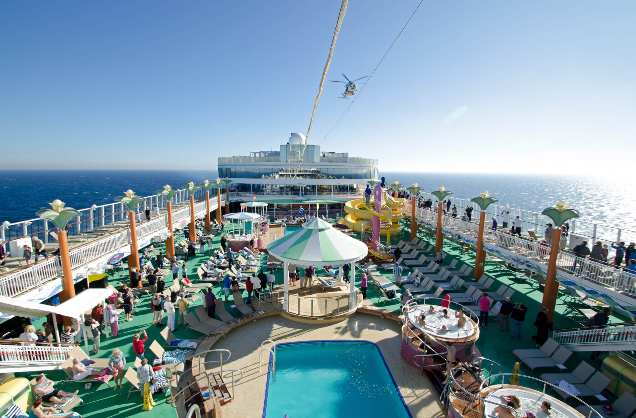 pool deck on the norwegian jade