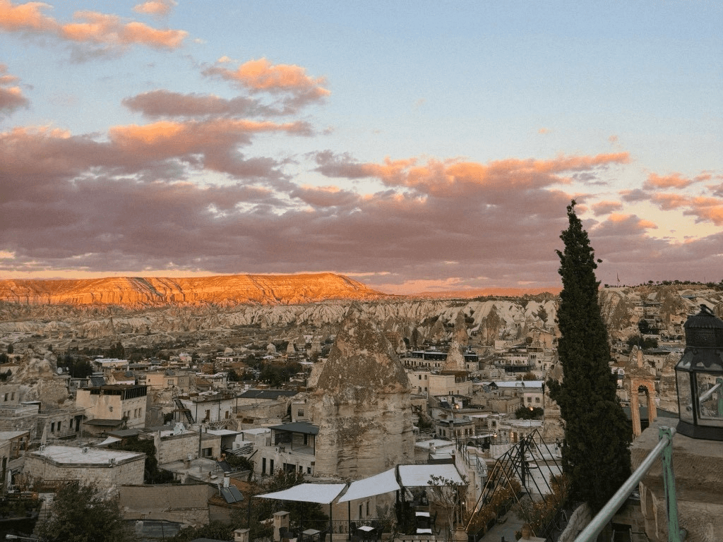 sunset in turkey