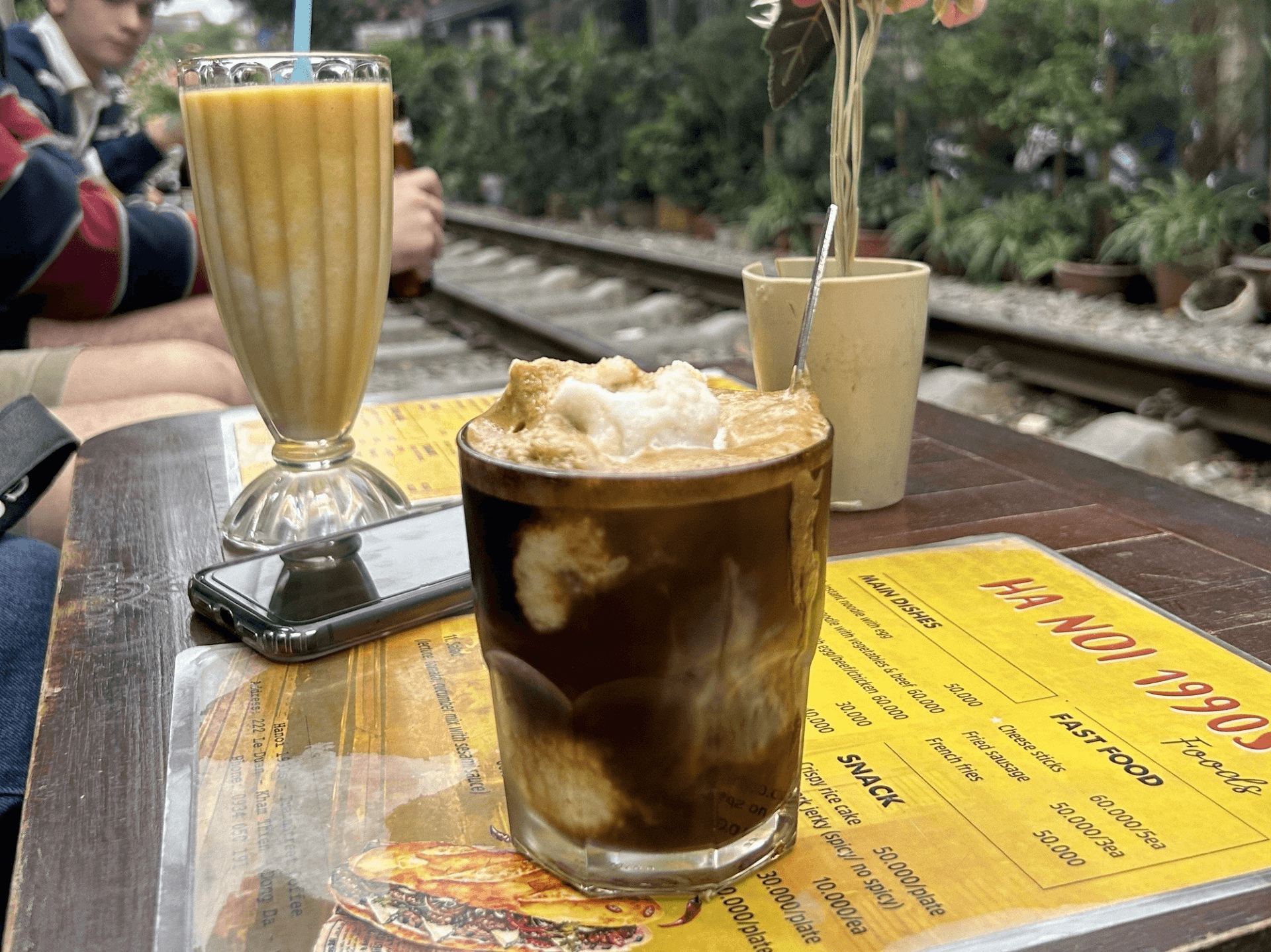 dark brown coffee in vietnam 