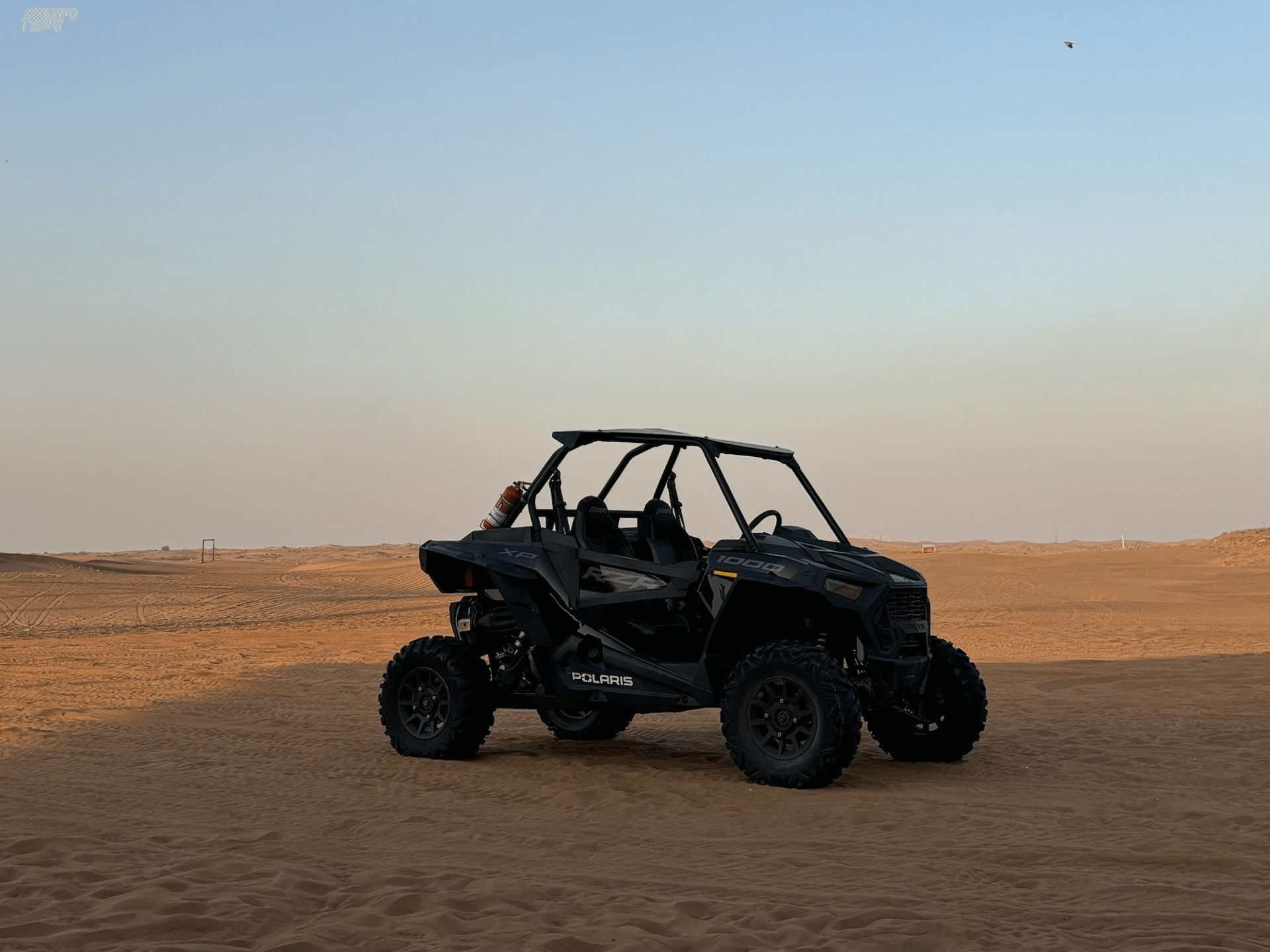 atv in the sand