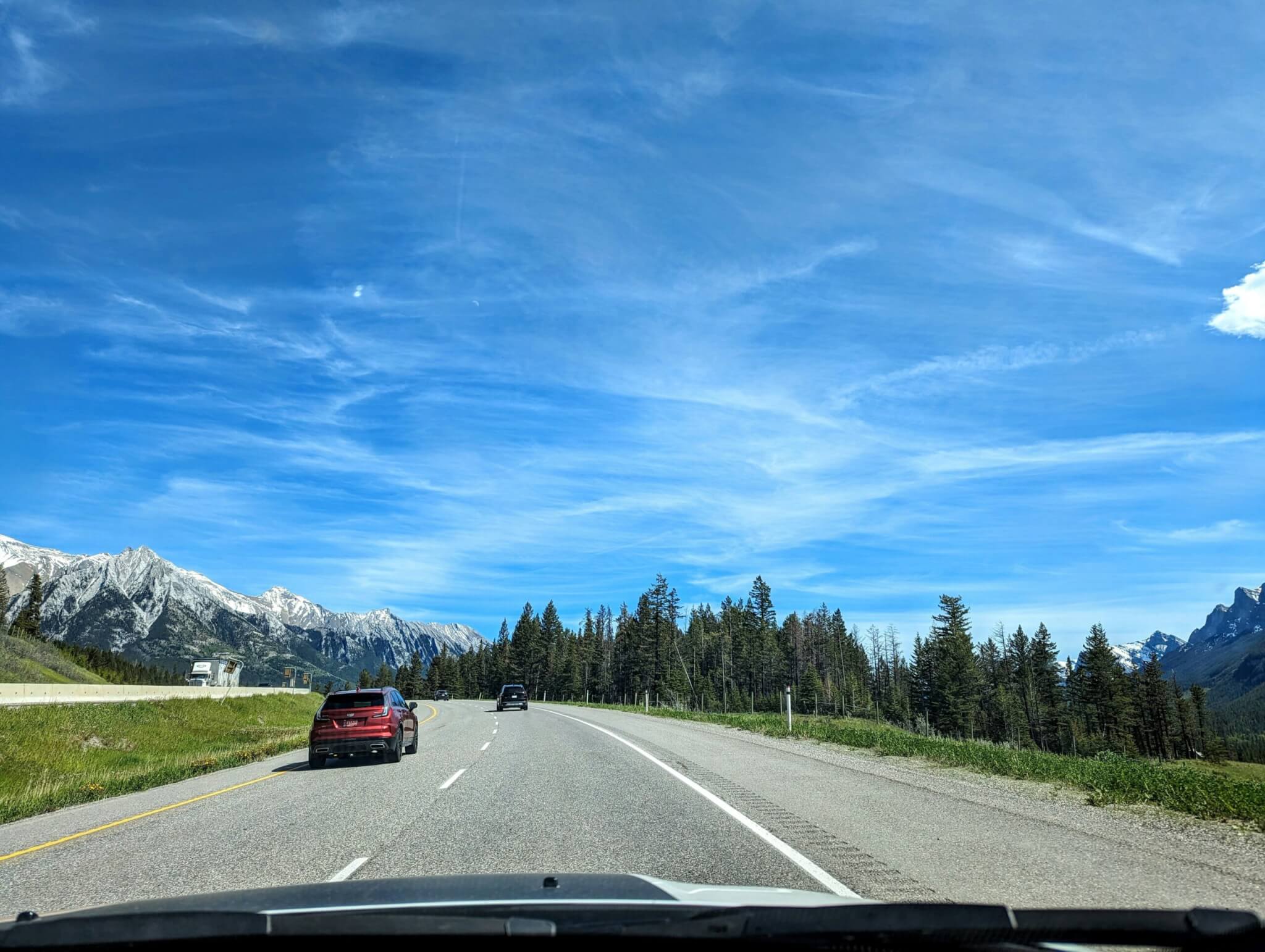 car on a highway