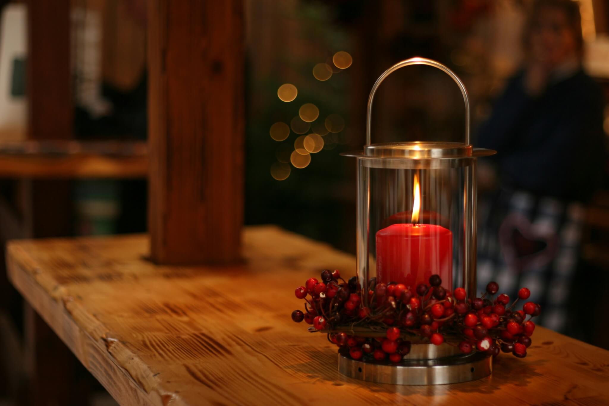 christmas candle