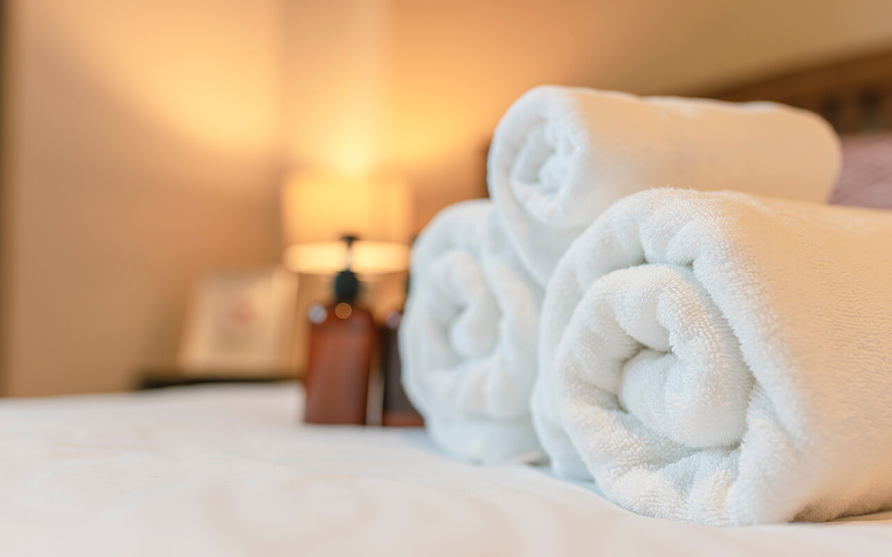 Hotel towels