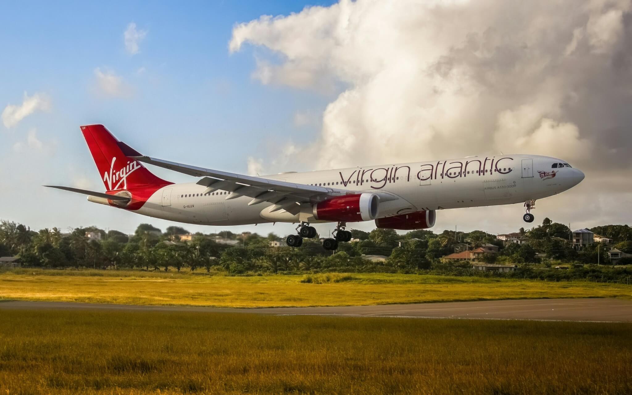 virgin atlantic airplane