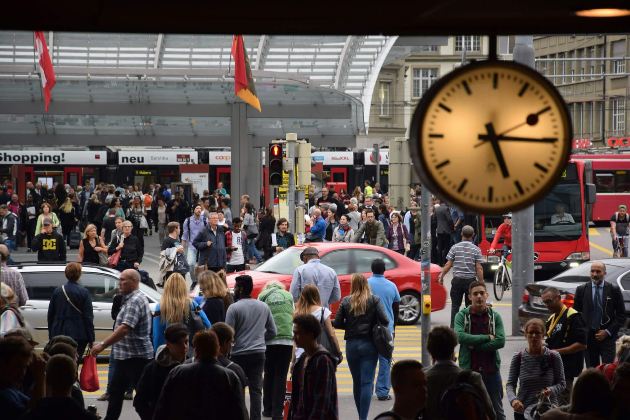 busy airport