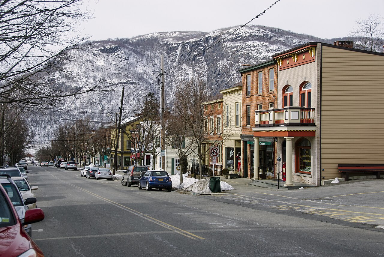 Main Street in Winter, Cold Spring, New York