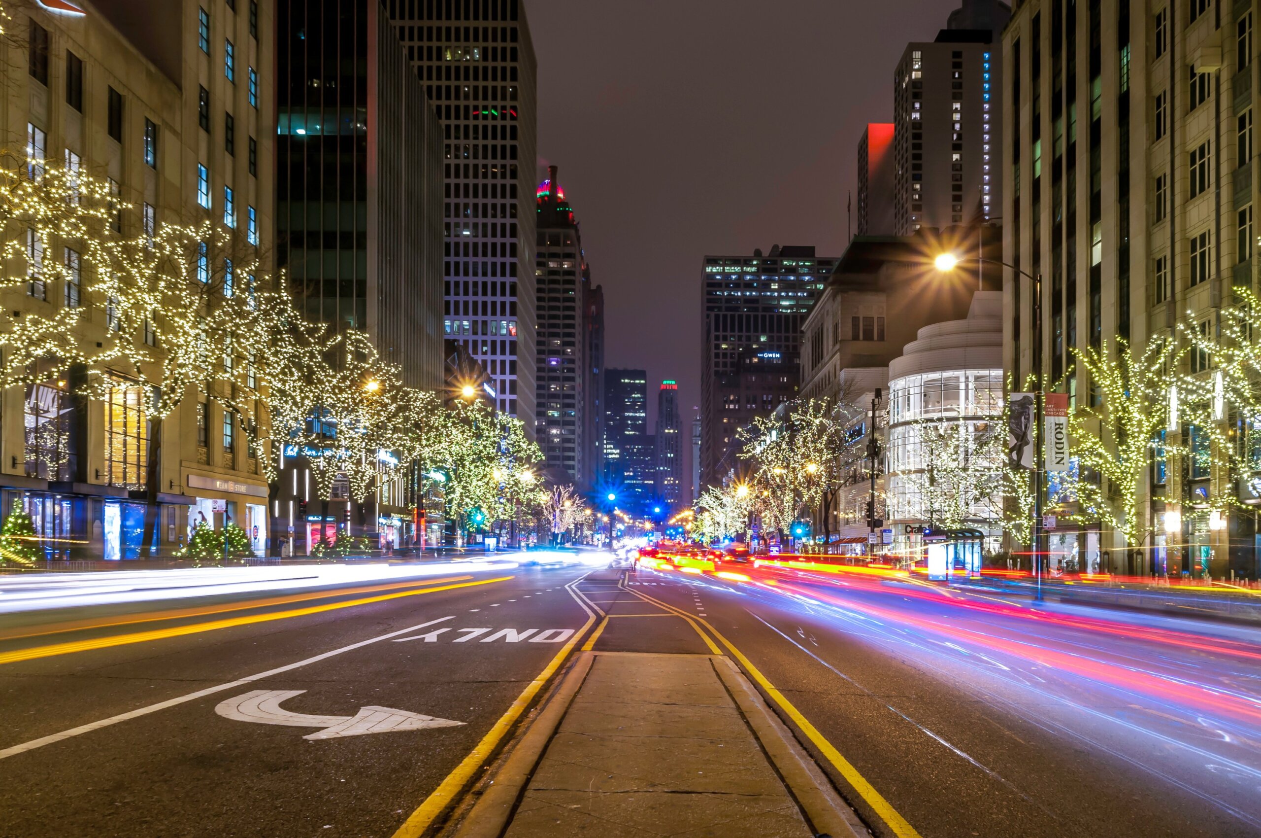 Magnificent Mile at Night
