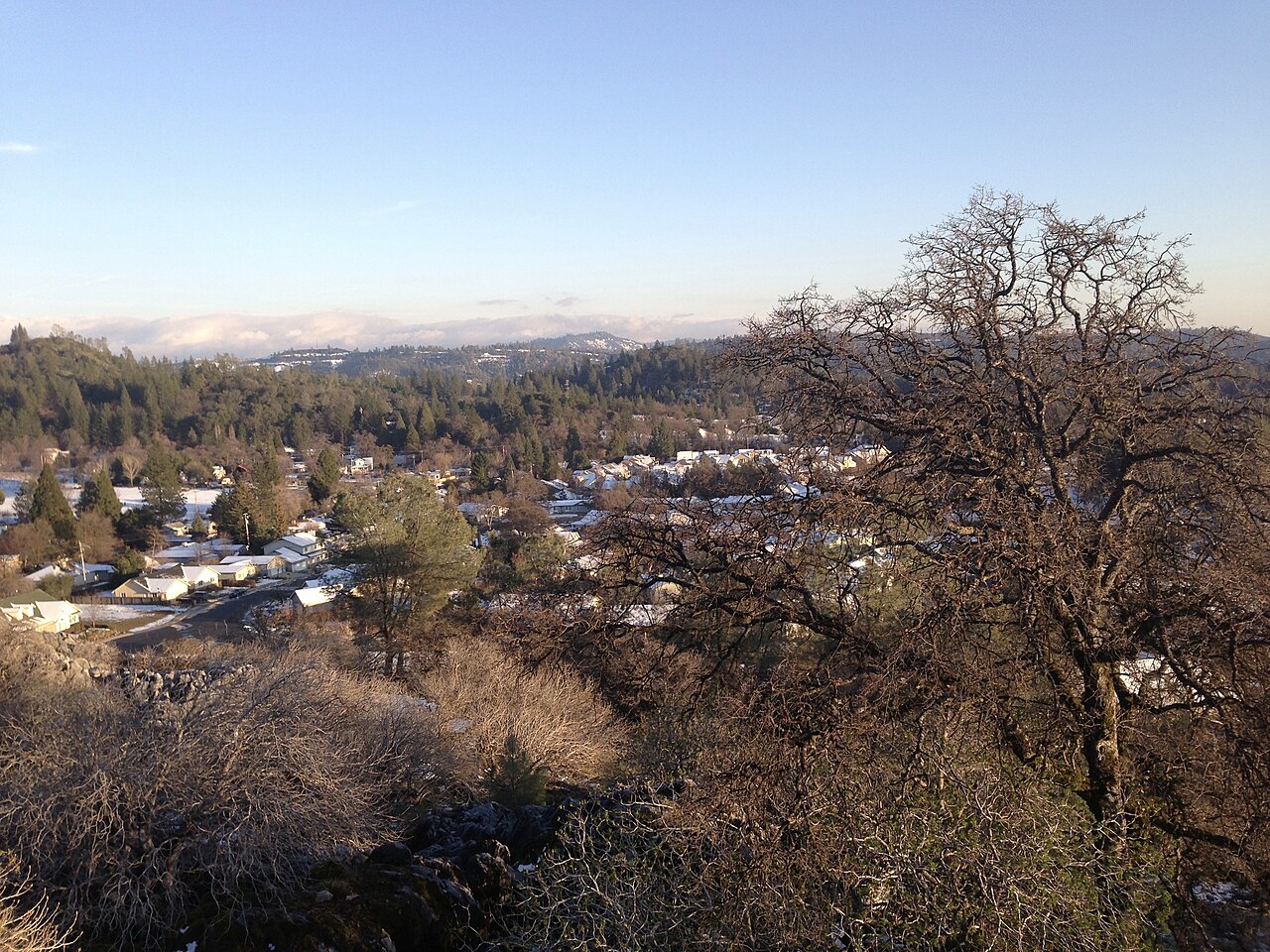 Town of Murphys from Rocky Hill neighborhood