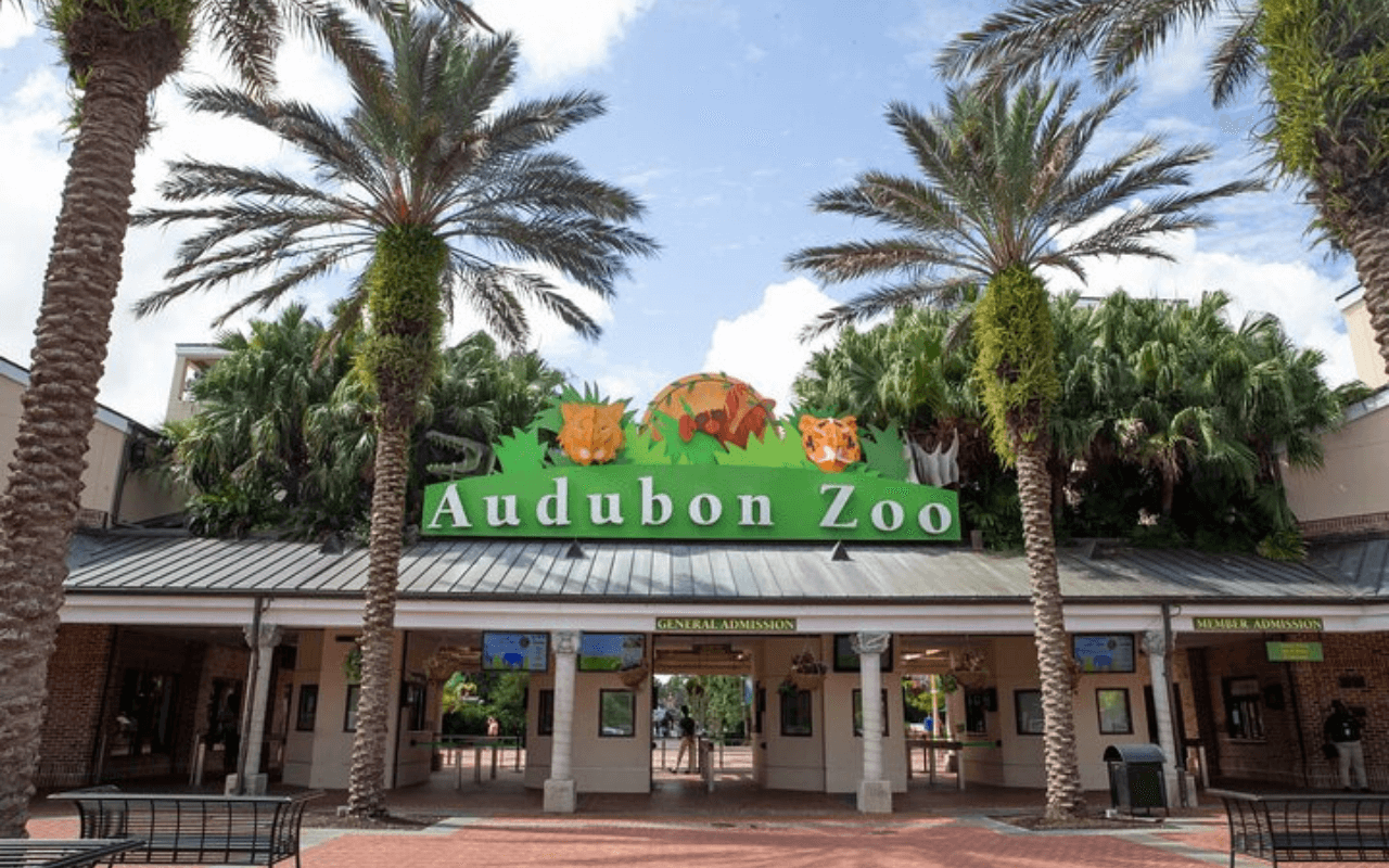 sign of audubon zoo
