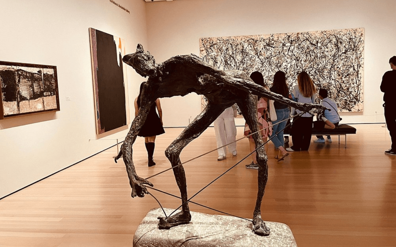 art statue of a guy