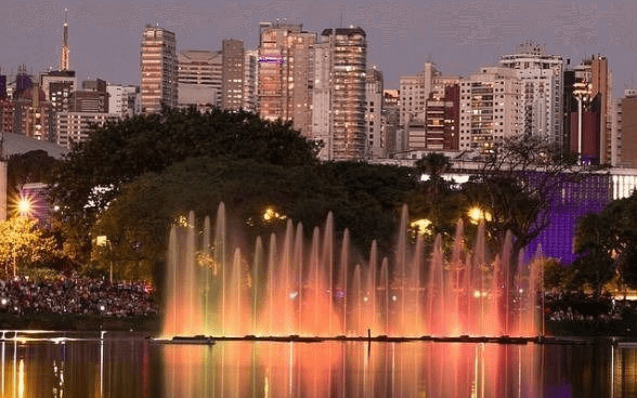 water light show
