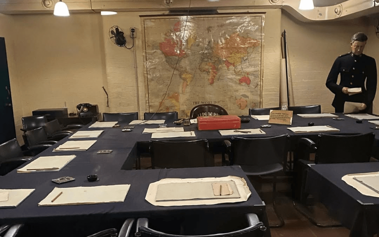 inside a war room