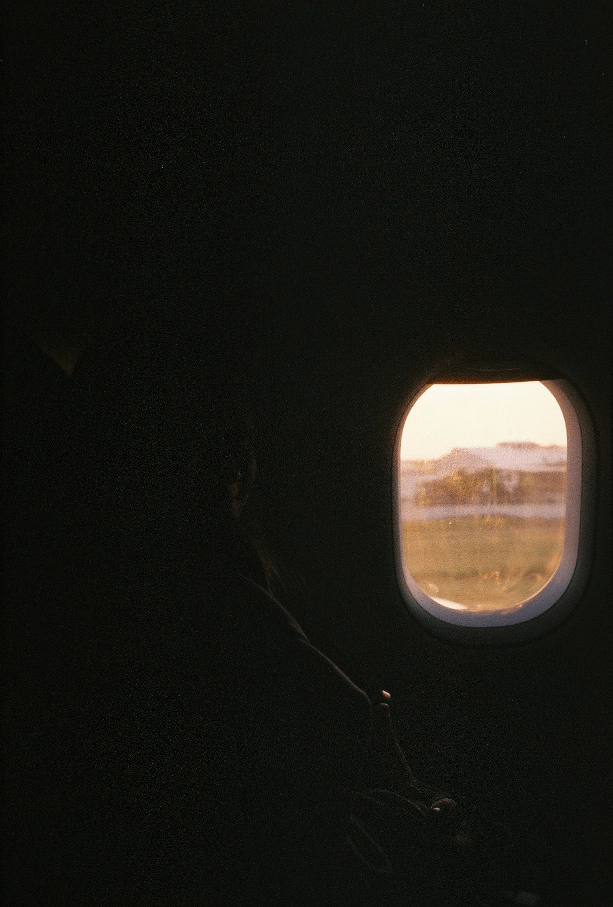 airplane window