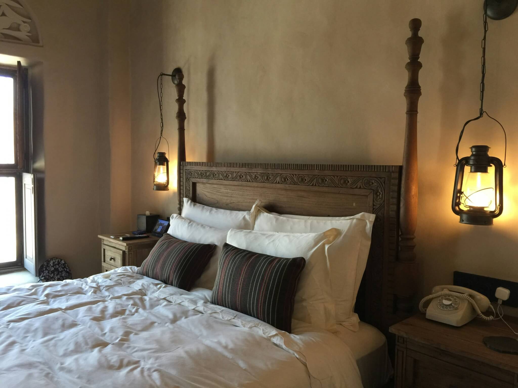 hotel bed