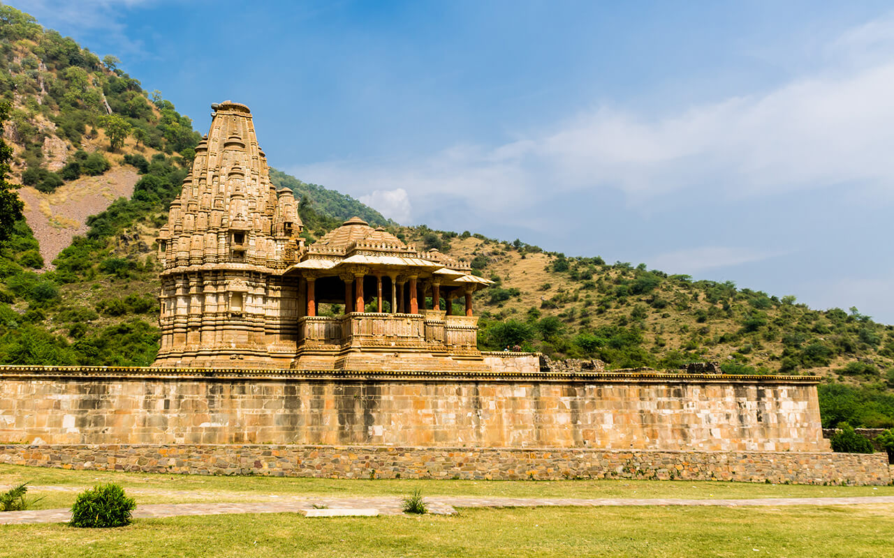 Ruins of Ancient Bhangarh Fort in Rajasthan, India