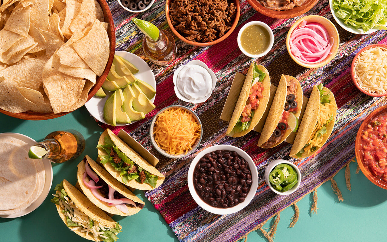 Table of tacos