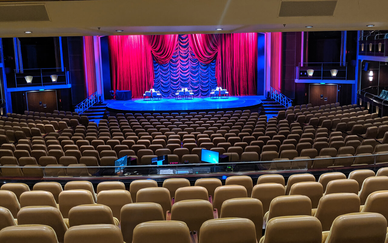 Theatre on a cruise ship