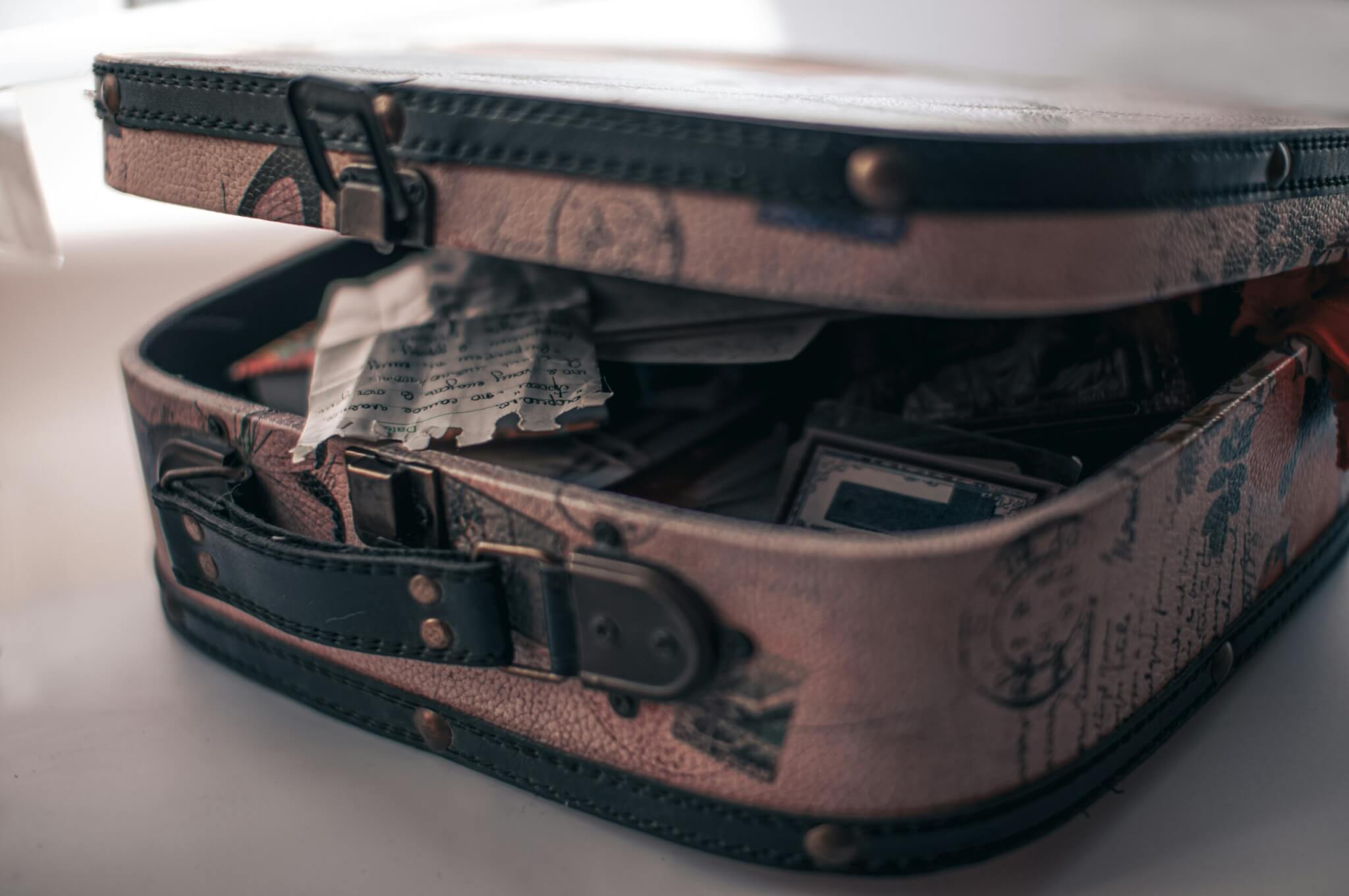 vintage suitcase
