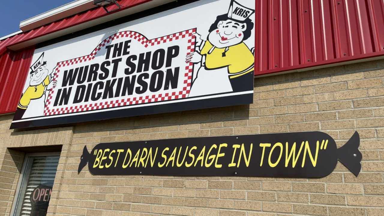 the wurst shop in dickinson, north dakota