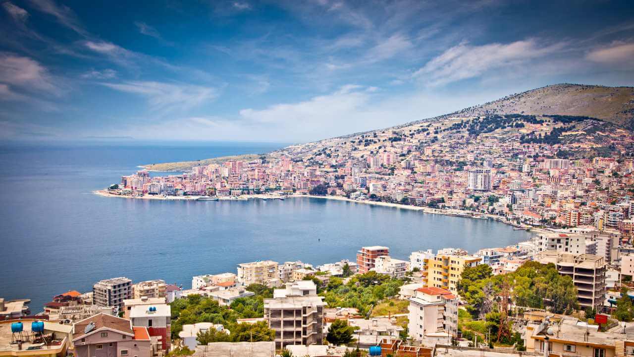 the city of beirut in albania