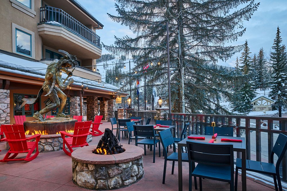 Alpine + Antlers Patio Beaver Creek Lodge, Colorado