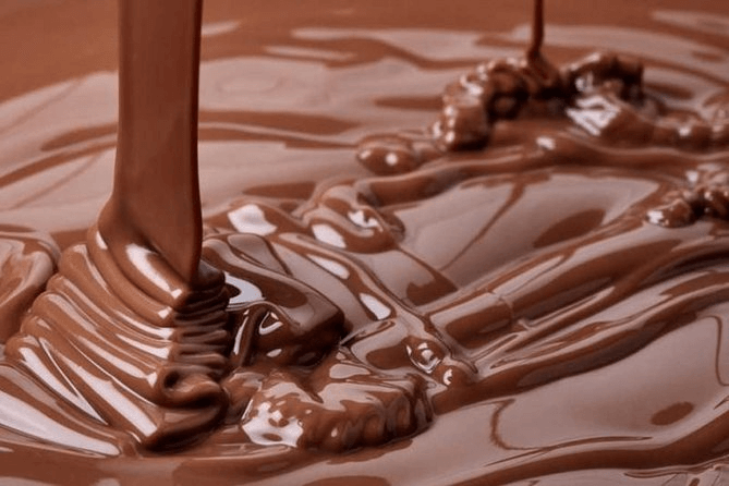 Melted chocolate