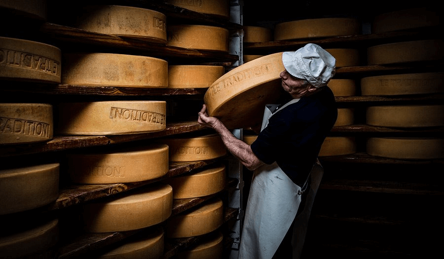 Cheese from Zurich and Gruyères