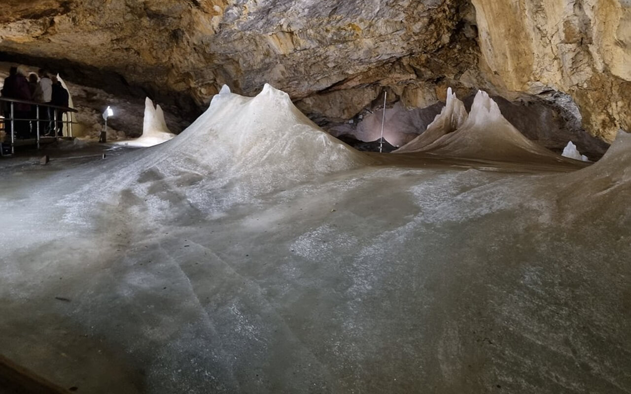 Dobšinská Ice Cave, Slovakia