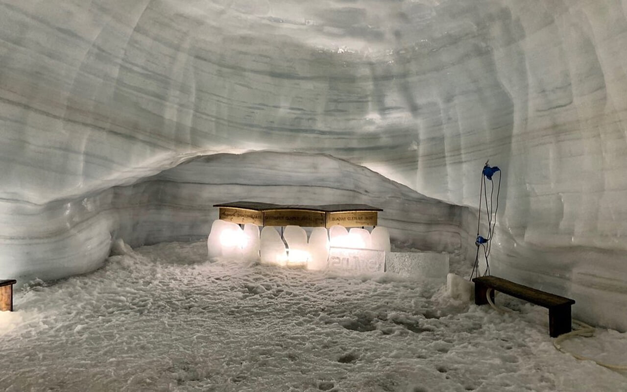 Langjökull Ice Tunnel, Iceland