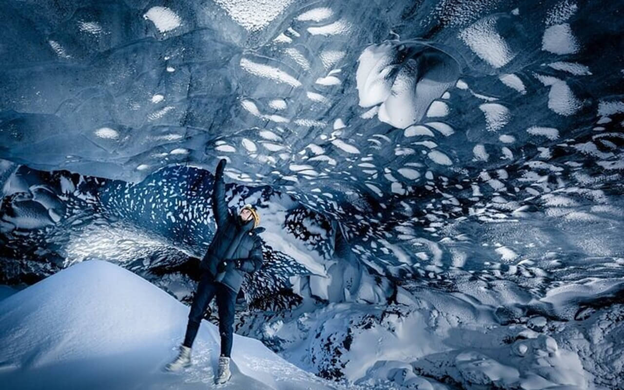 Mýrdalsjökull Ice Cave, Iceland