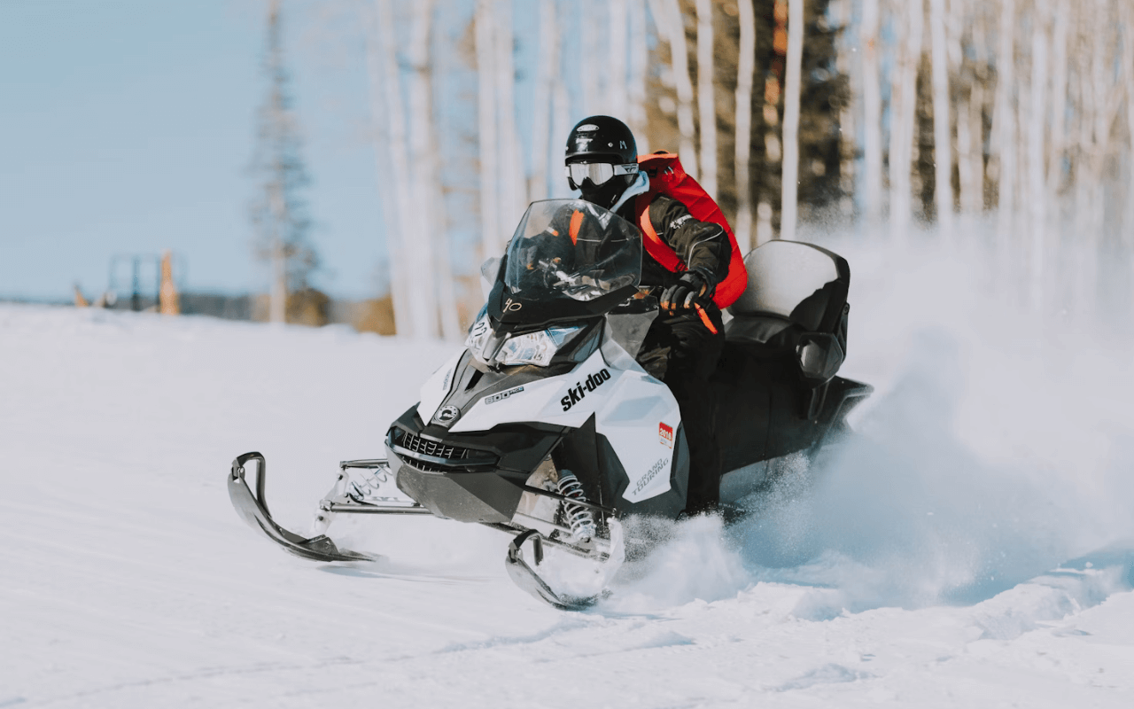 Snowmobiling 