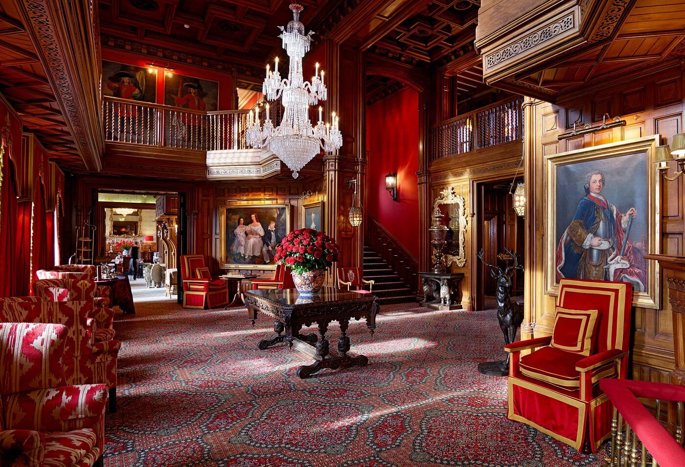 lobby of ashford castle