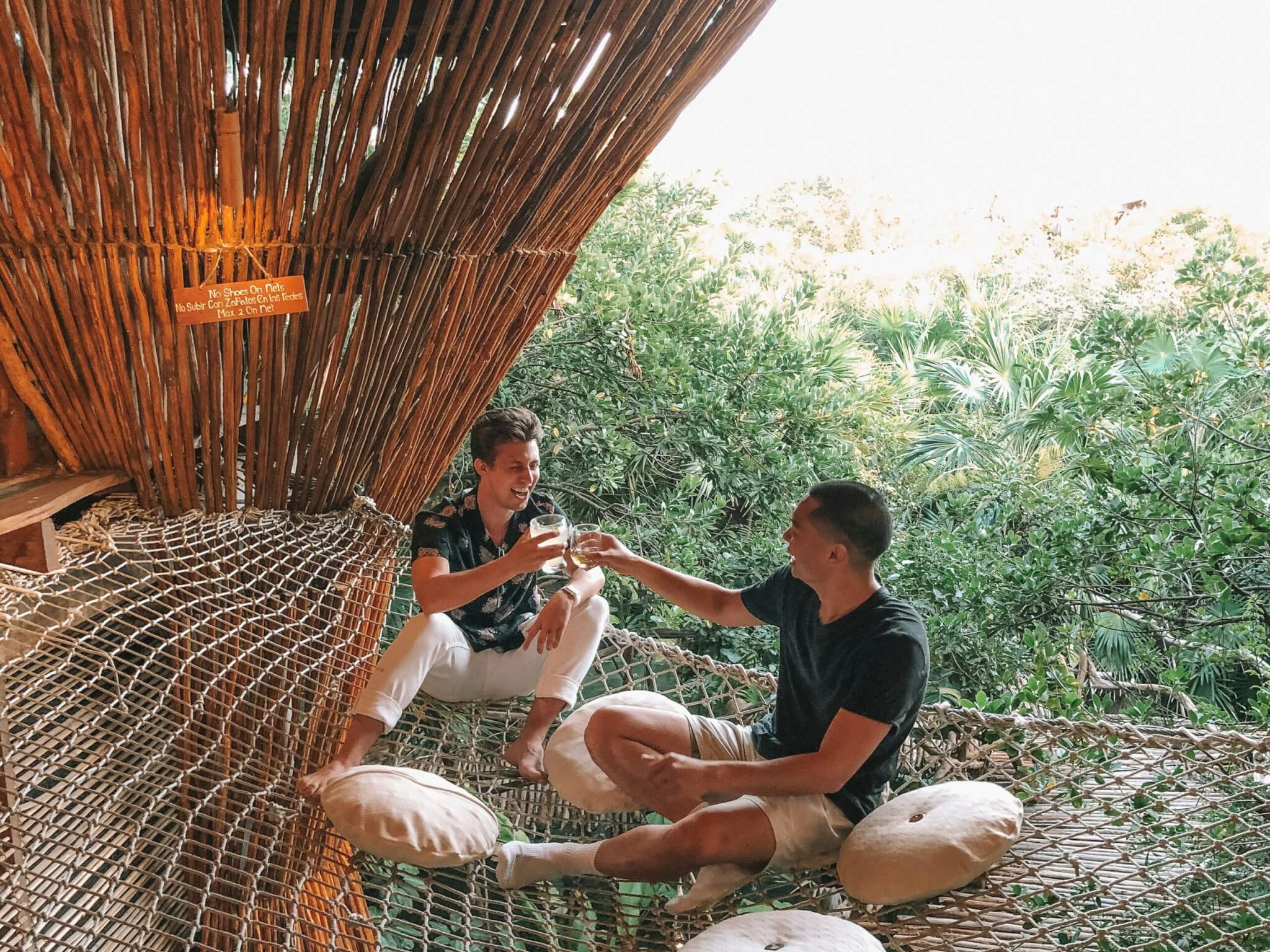 a treehouse retreat