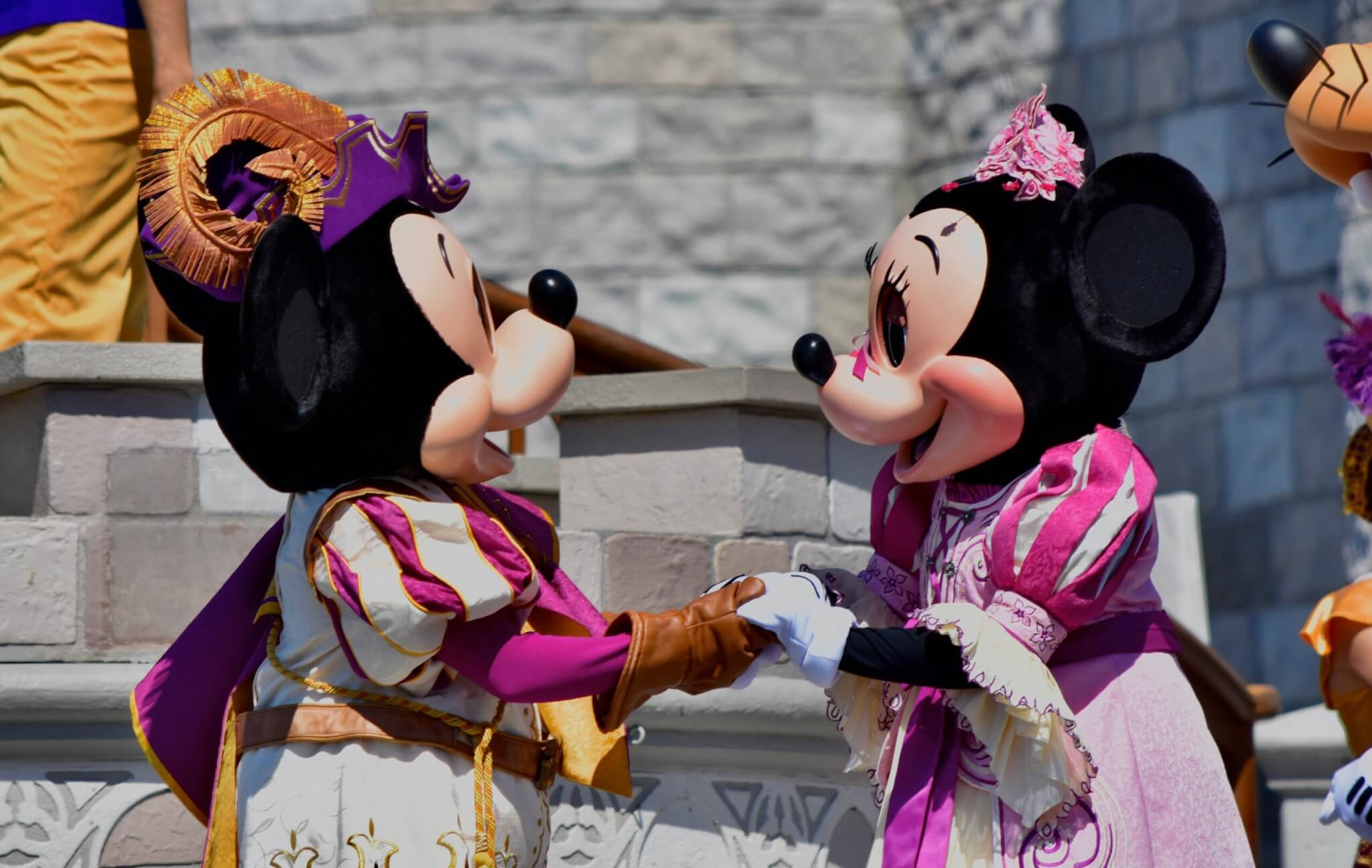 Minnie and Mickey at Disney World