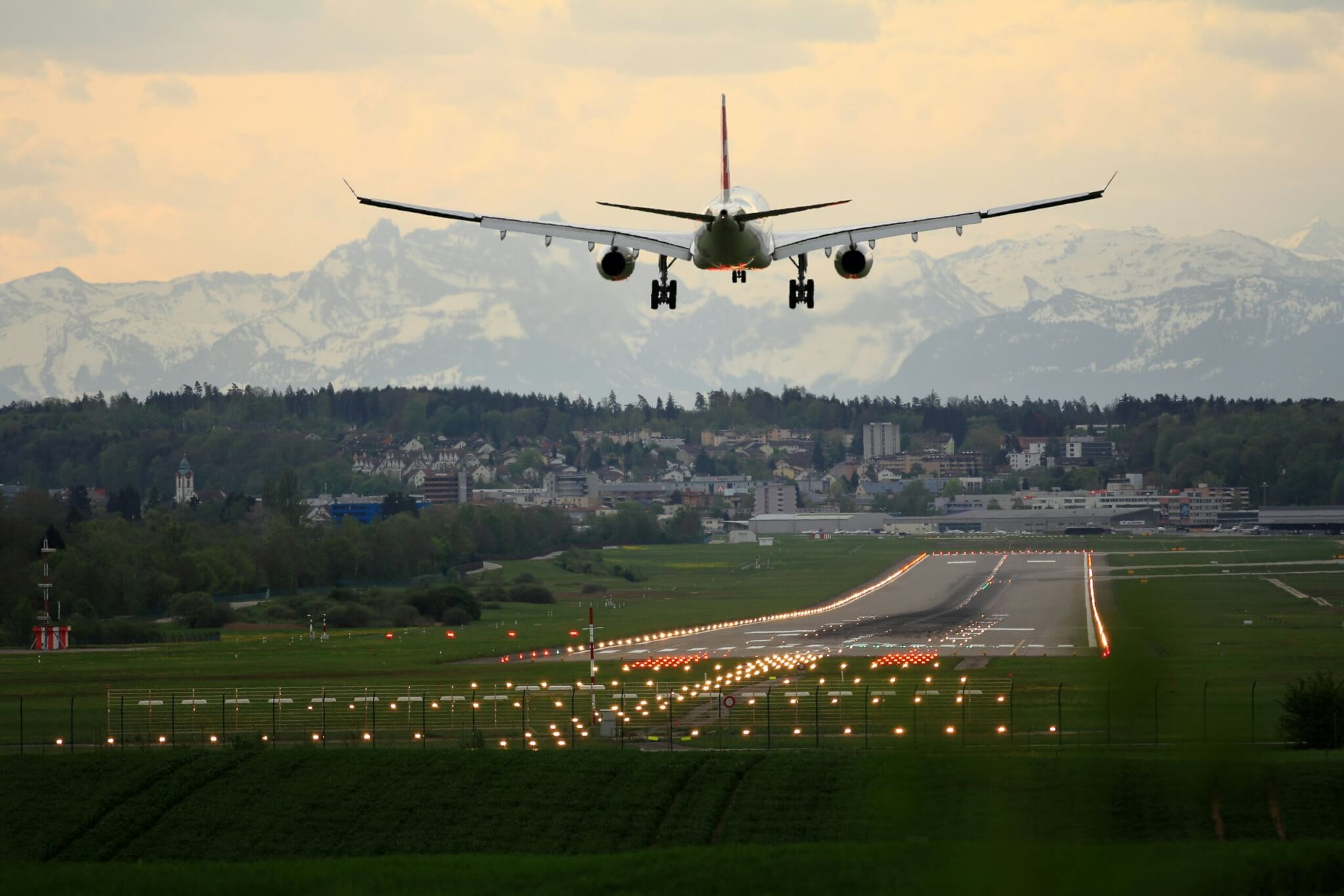 airplane taking off